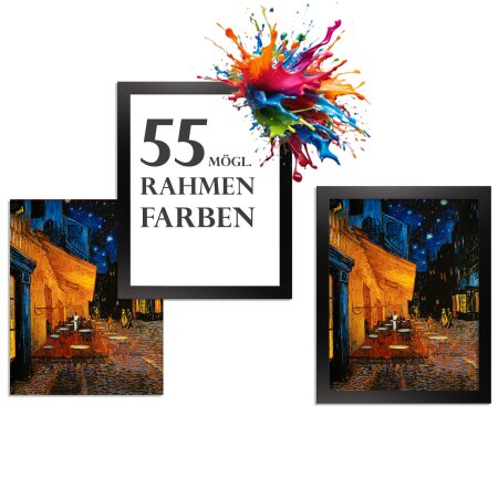 Fotodruck mit Rahmen