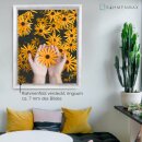 Massivholz-Bilderrahmen ATTIKA Braun-Beige 45x60 cm mit 1mm Acrylglas Antireflex