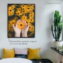 Aluminium-Bilderrahmen ALASKA Schwarz Matt 60x80 cm mit 1mm Acrylglas Antireflex