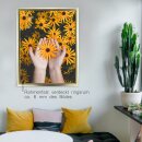 Massivholz-Bilderrahmen DAUPHINE Silber patiniert 70x100 cm mit 1mm Acrylglas Antireflex