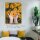 Massivholz-Bilderrahmen DAUPHINE Silber patiniert 70x100 cm mit 1mm Acrylglas Antireflex