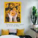 Massivholz-Bilderrahmen DAUPHINE Gelb 30x45 cm mit 1mm Acrylglas klar