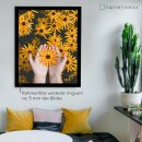 MDF-Bilderrahmen SKANE Schwarz Matt 70x100 cm Acrylglas 1mm klar