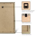 MDF-Bilderrahmen SKANE Vintage Gold 20x25 cm Acrylglas 1mm klar