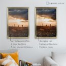 MDF-Bilderrahmen SKANE Vintage Gold 20x25 cm Acrylglas 1mm klar