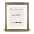 Massivholz-Bilderrahmen ANDROS Silber Vintage 30x40 cm...