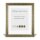 Massivholz-Bilderrahmen ANDROS Silber Vintage 30x40 cm Acrylglas 1mm Antireflex