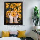 MDF-Bilderrahmen MORENA Schwarz Matt 42 x 59,4 cm (DIN A2) mit 1mm Acrylglas Antireflex