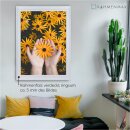 MDF-Bilderrahmen NEAPEL Wei&szlig; gemasert 20x30 cm mit 1mm Acrylglas klar