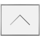 Aluminium-Bilderrahmen ONTARIO Silber 50x70 cm mit 1mm...